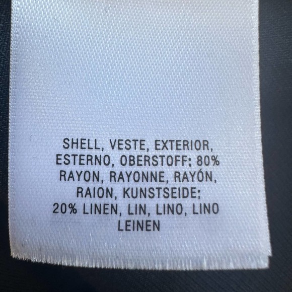 Maeve by Anthropologie Morrill Black Button Down Blouse sz 2 NWOT - Picture 7 of 9